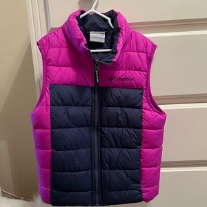 NWOT Columbia Puffer Vest Girls size XS